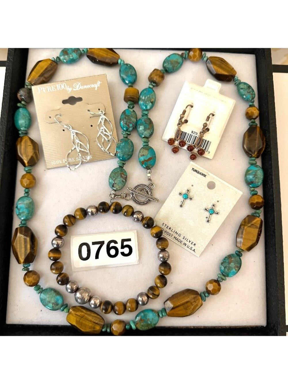 Jewelry Lot Vintage Modern Necklace Bracelets Earring Gemstones Sterling Silver